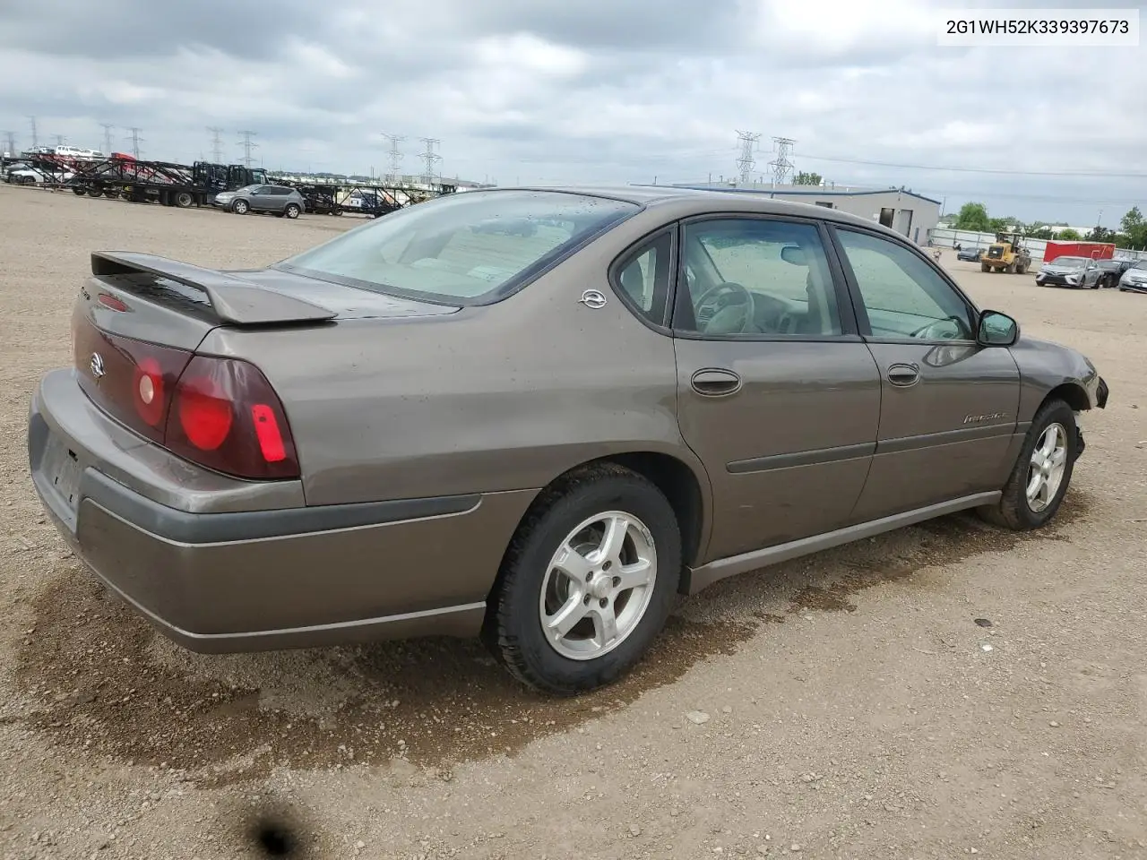 2003 Chevrolet Impala Ls VIN: 2G1WH52K339397673 Lot: 62742095
