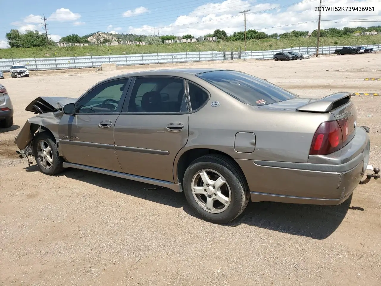 2003 Chevrolet Impala Ls VIN: 2G1WH52K739436961 Lot: 63123765