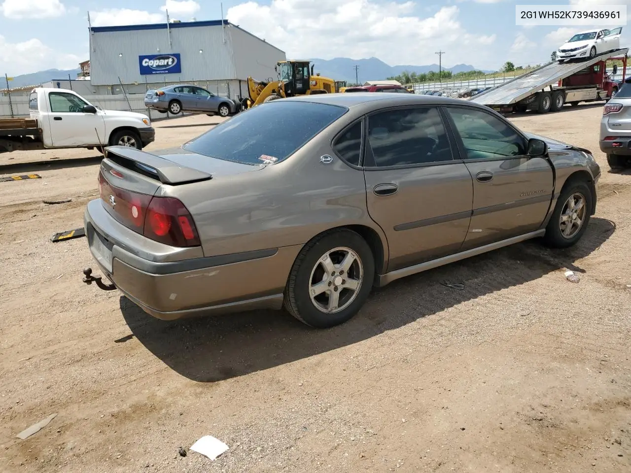 2003 Chevrolet Impala Ls VIN: 2G1WH52K739436961 Lot: 63123765
