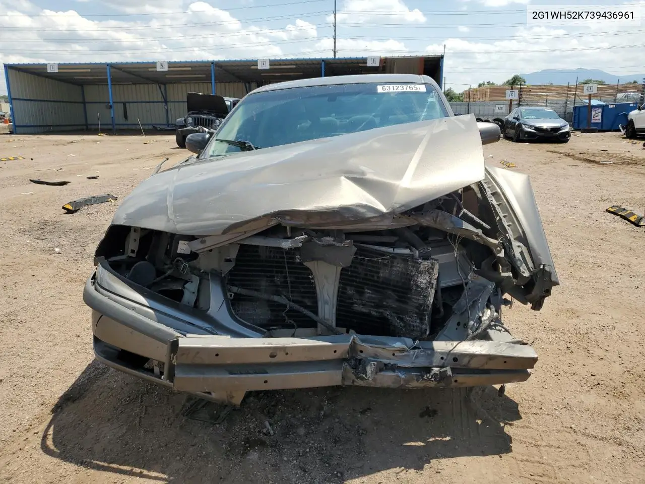 2003 Chevrolet Impala Ls VIN: 2G1WH52K739436961 Lot: 63123765