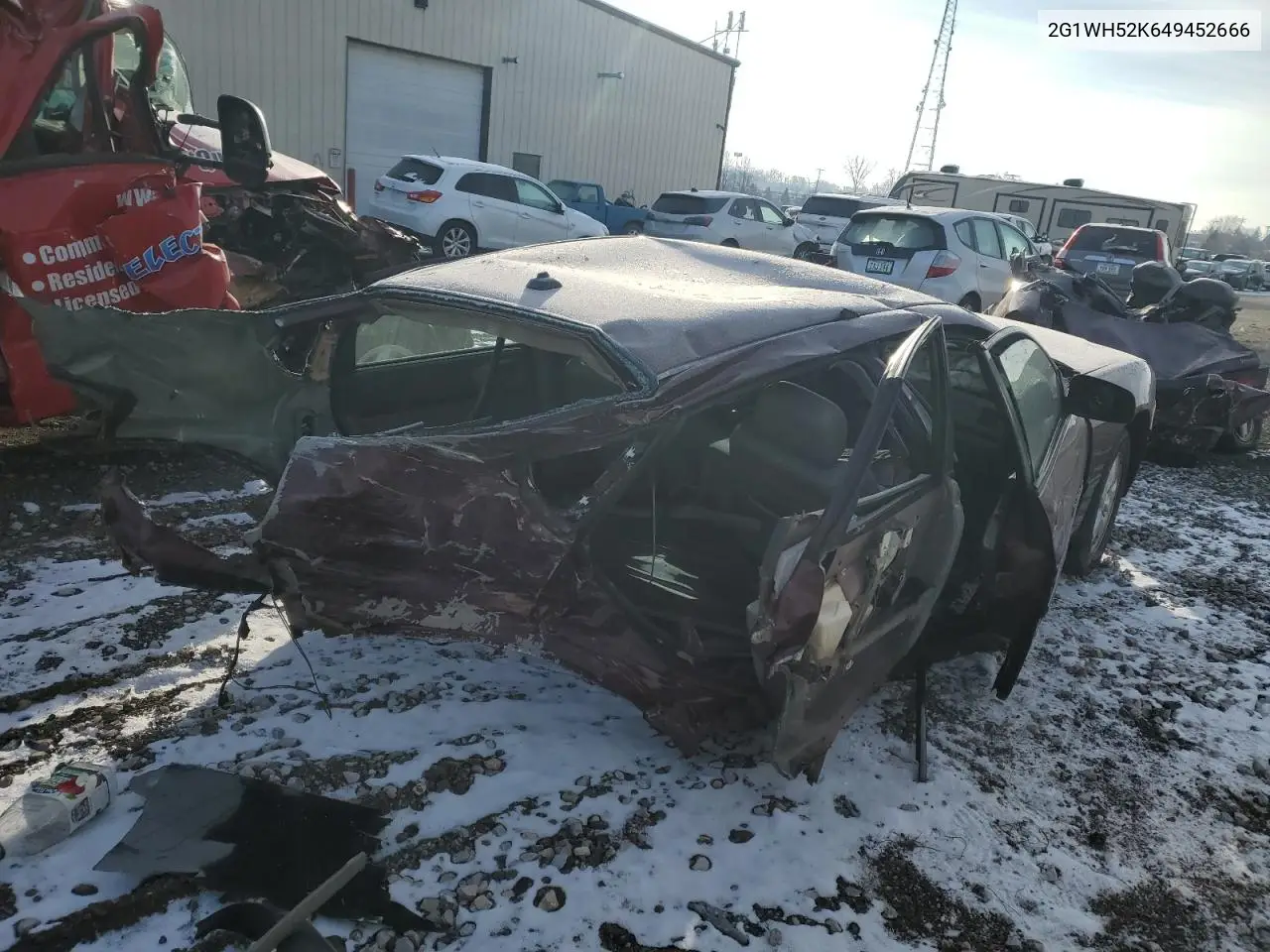 2004 Chevrolet Impala Ls VIN: 2G1WH52K649452666 Lot: 41543435