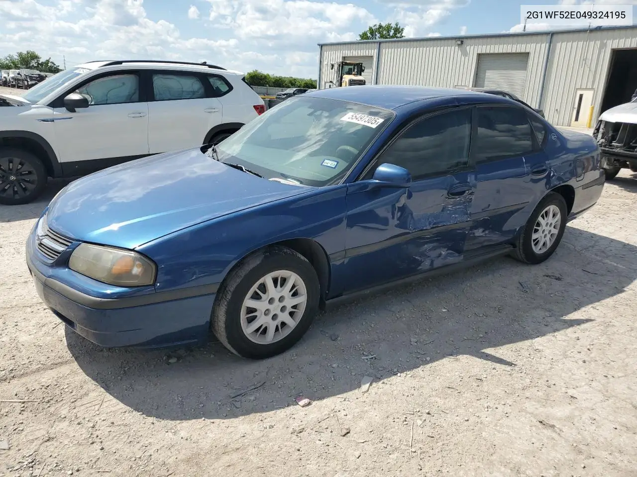 2004 Chevrolet Impala VIN: 2G1WF52E049324195 Lot: 55497305