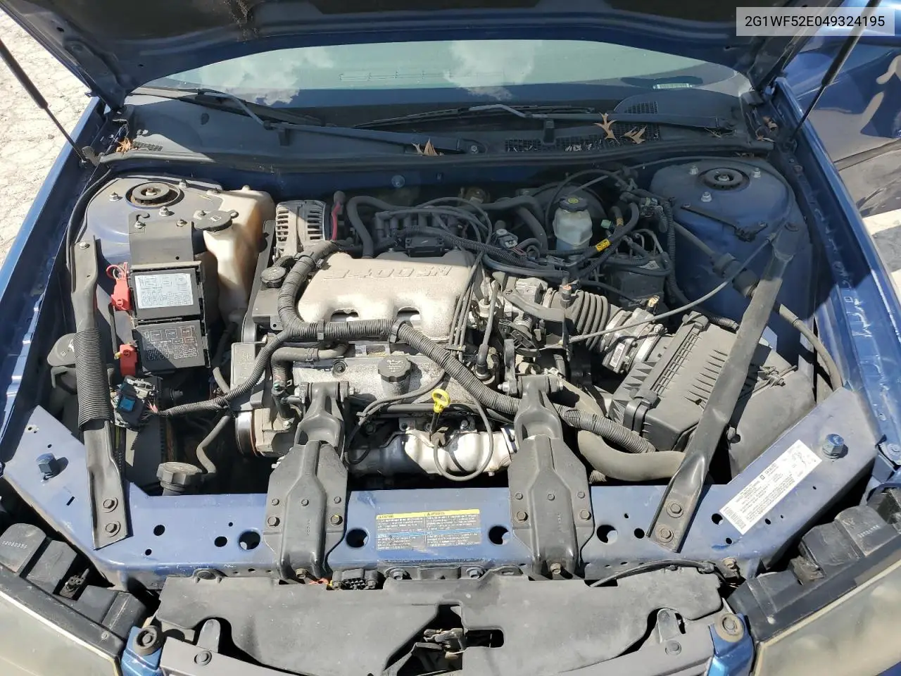 2004 Chevrolet Impala VIN: 2G1WF52E049324195 Lot: 55497305