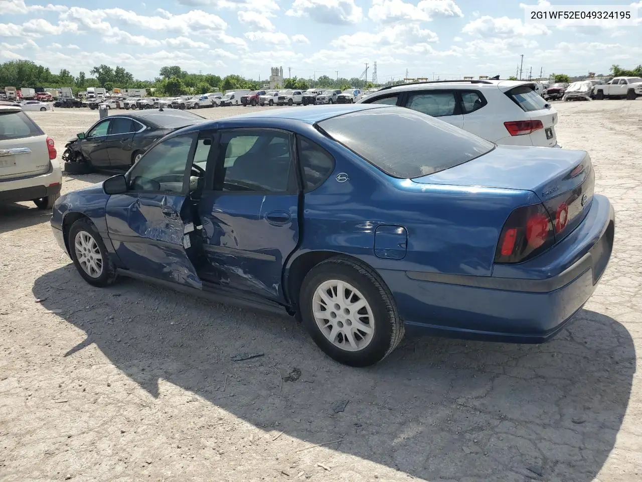 2004 Chevrolet Impala VIN: 2G1WF52E049324195 Lot: 55497305