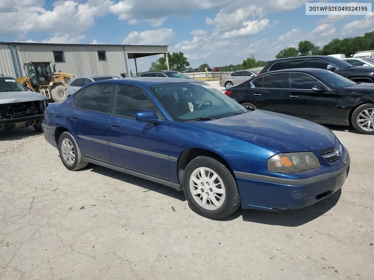 2004 Chevrolet Impala VIN: 2G1WF52E049324195 Lot: 55497305
