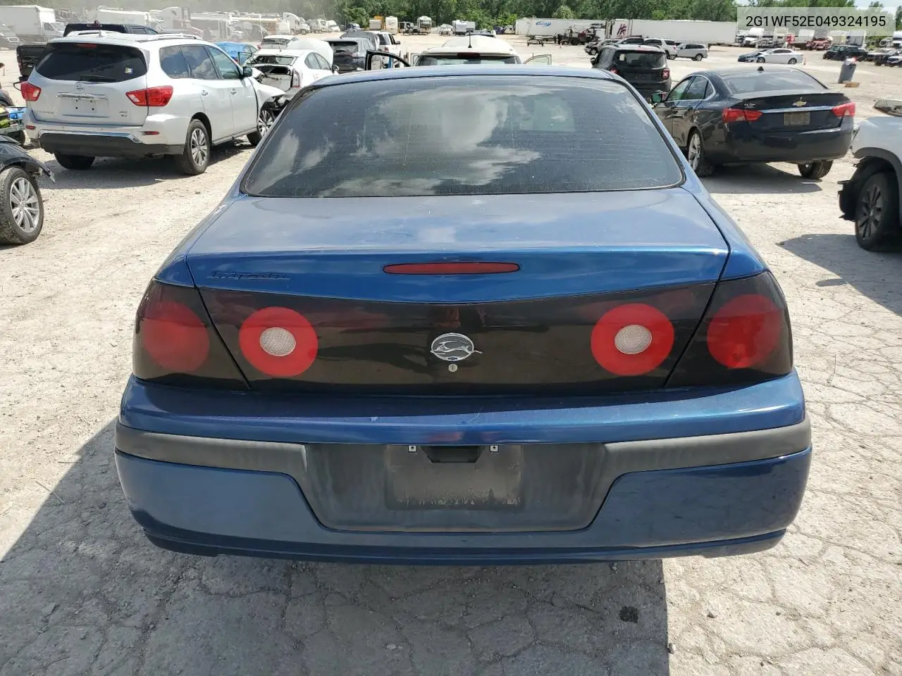 2004 Chevrolet Impala VIN: 2G1WF52E049324195 Lot: 55497305