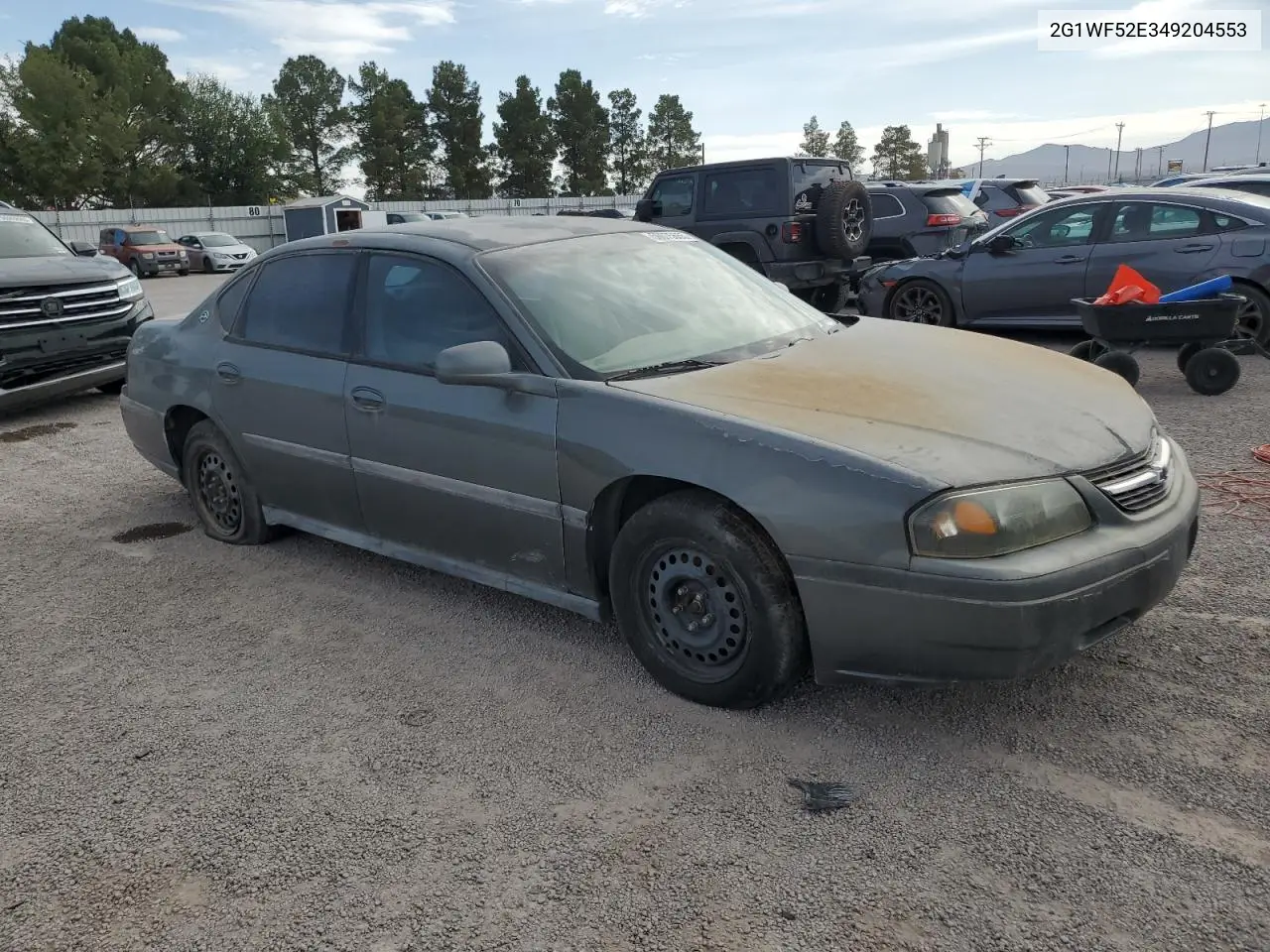 2004 Chevrolet Impala VIN: 2G1WF52E349204553 Lot: 56075655
