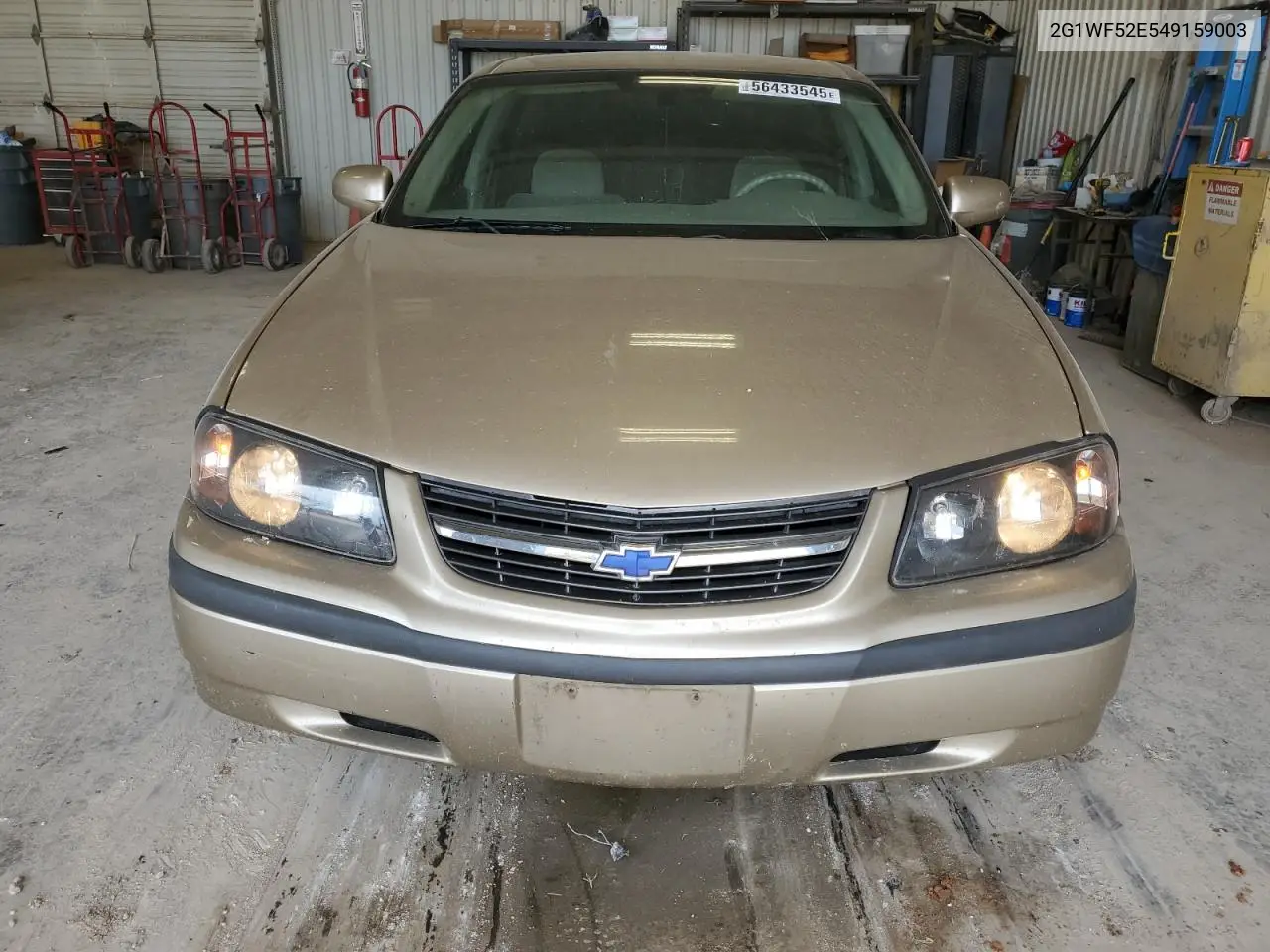 2004 Chevrolet Impala VIN: 2G1WF52E549159003 Lot: 56433545
