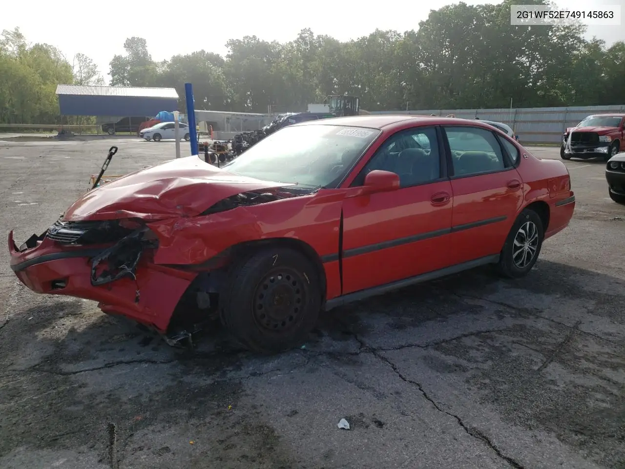 2004 Chevrolet Impala VIN: 2G1WF52E749145863 Lot: 56551995