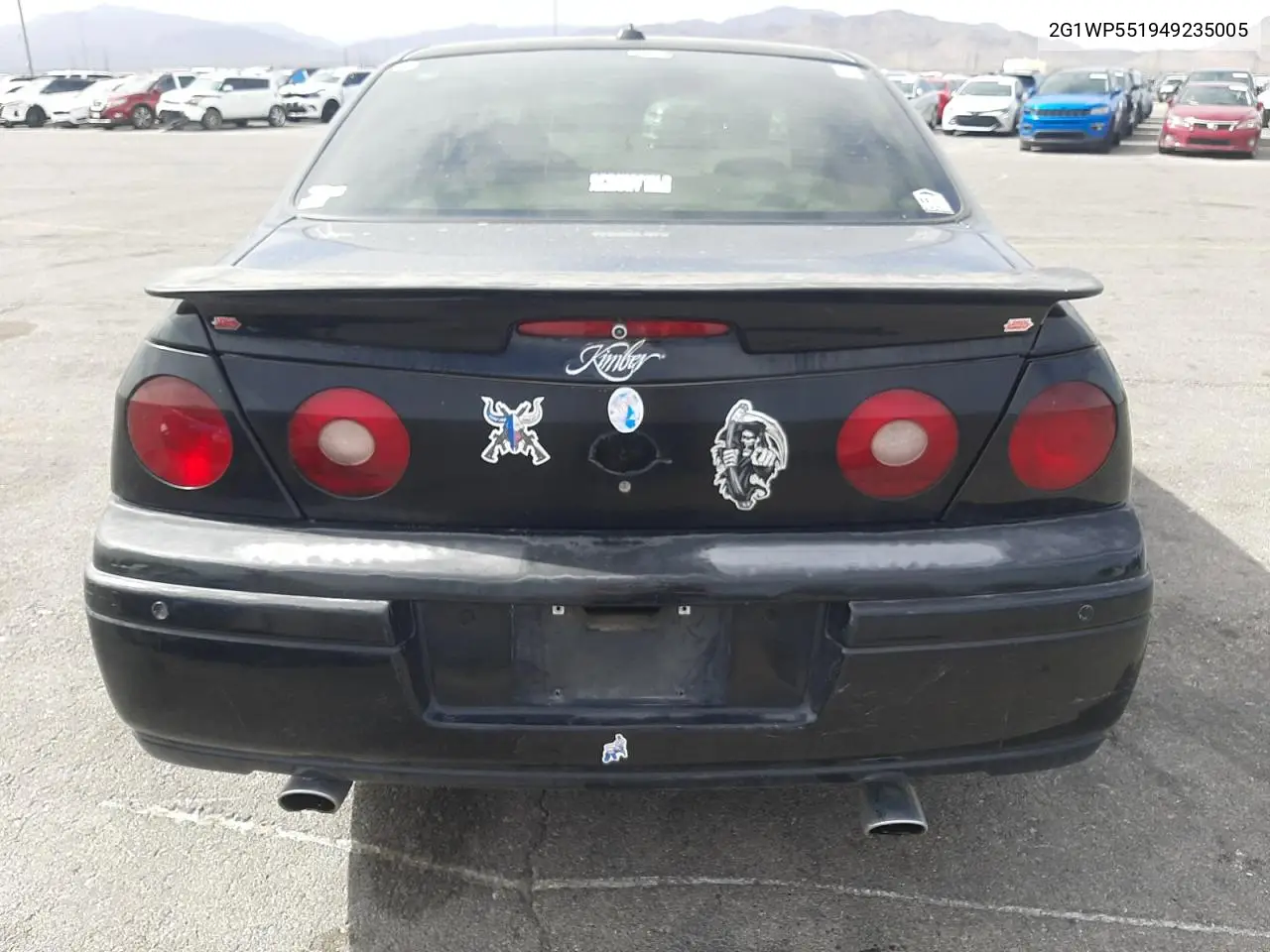 2004 Chevrolet Impala Ss VIN: 2G1WP551949235005 Lot: 56733095