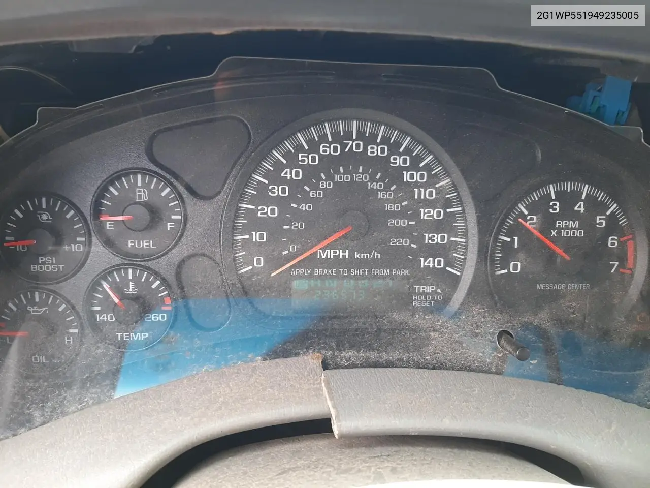 2004 Chevrolet Impala Ss VIN: 2G1WP551949235005 Lot: 56733095