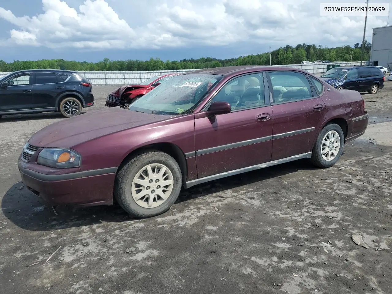 2004 Chevrolet Impala VIN: 2G1WF52E549120699 Lot: 57106065
