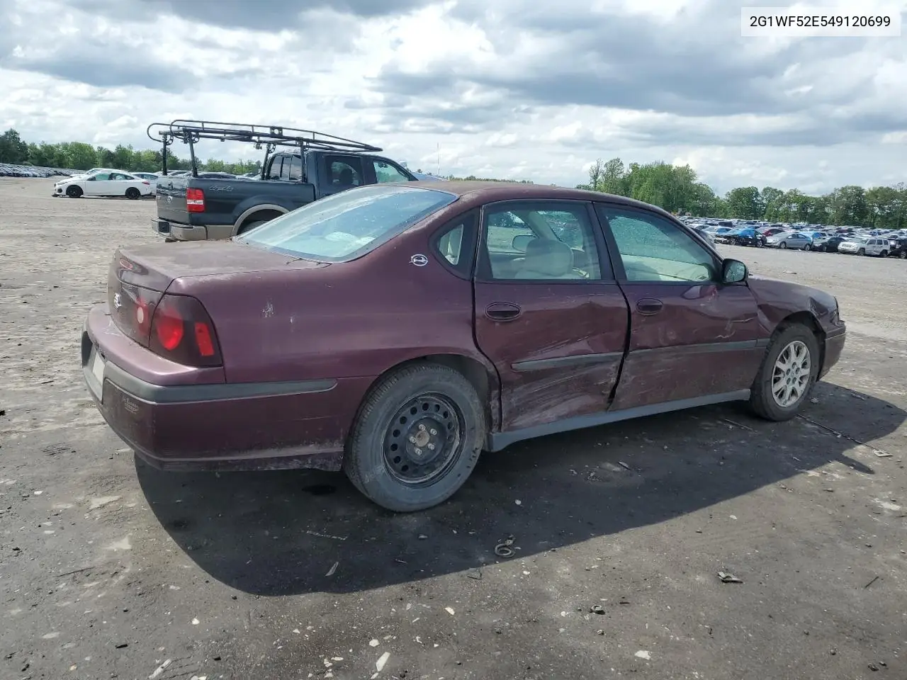 2004 Chevrolet Impala VIN: 2G1WF52E549120699 Lot: 57106065