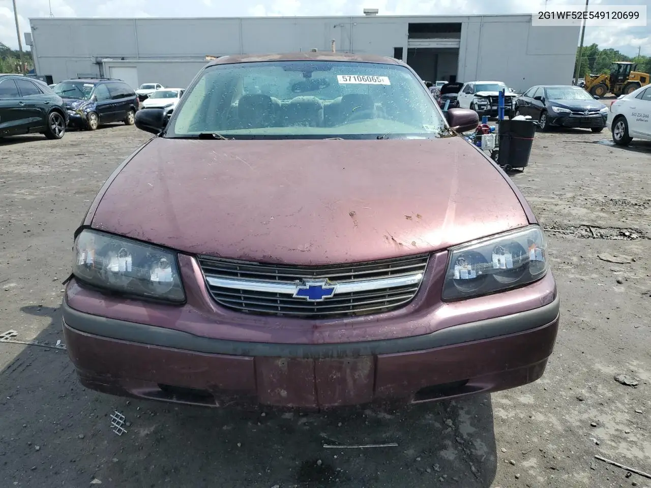 2004 Chevrolet Impala VIN: 2G1WF52E549120699 Lot: 57106065
