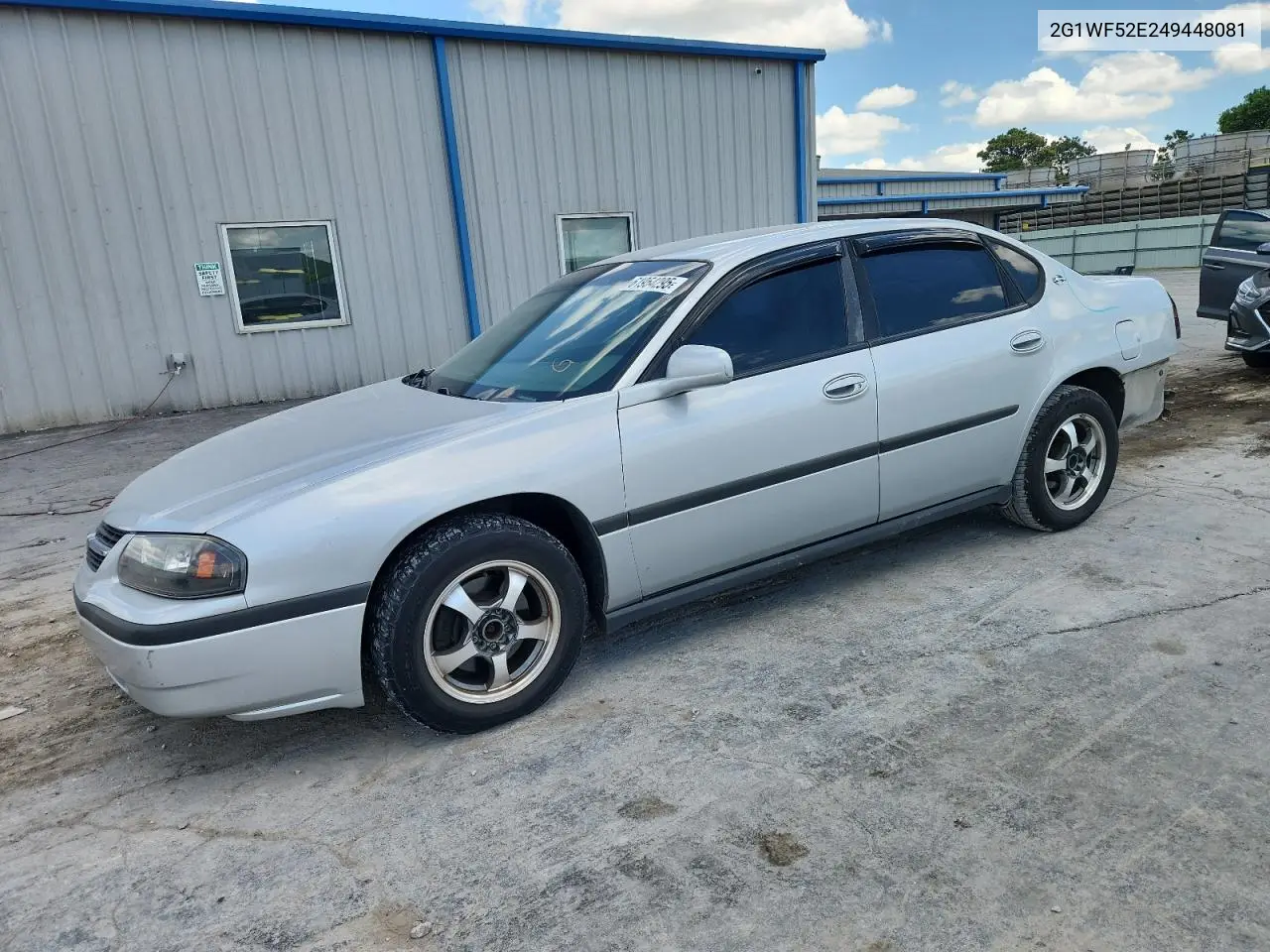 2004 Chevrolet Impala VIN: 2G1WF52E249448081 Lot: 61954295