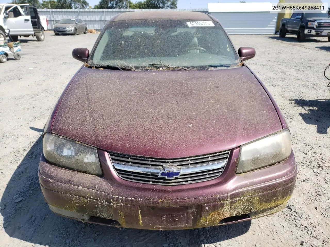 2004 Chevrolet Impala Ls VIN: 2G1WH55K649258411 Lot: 62165475