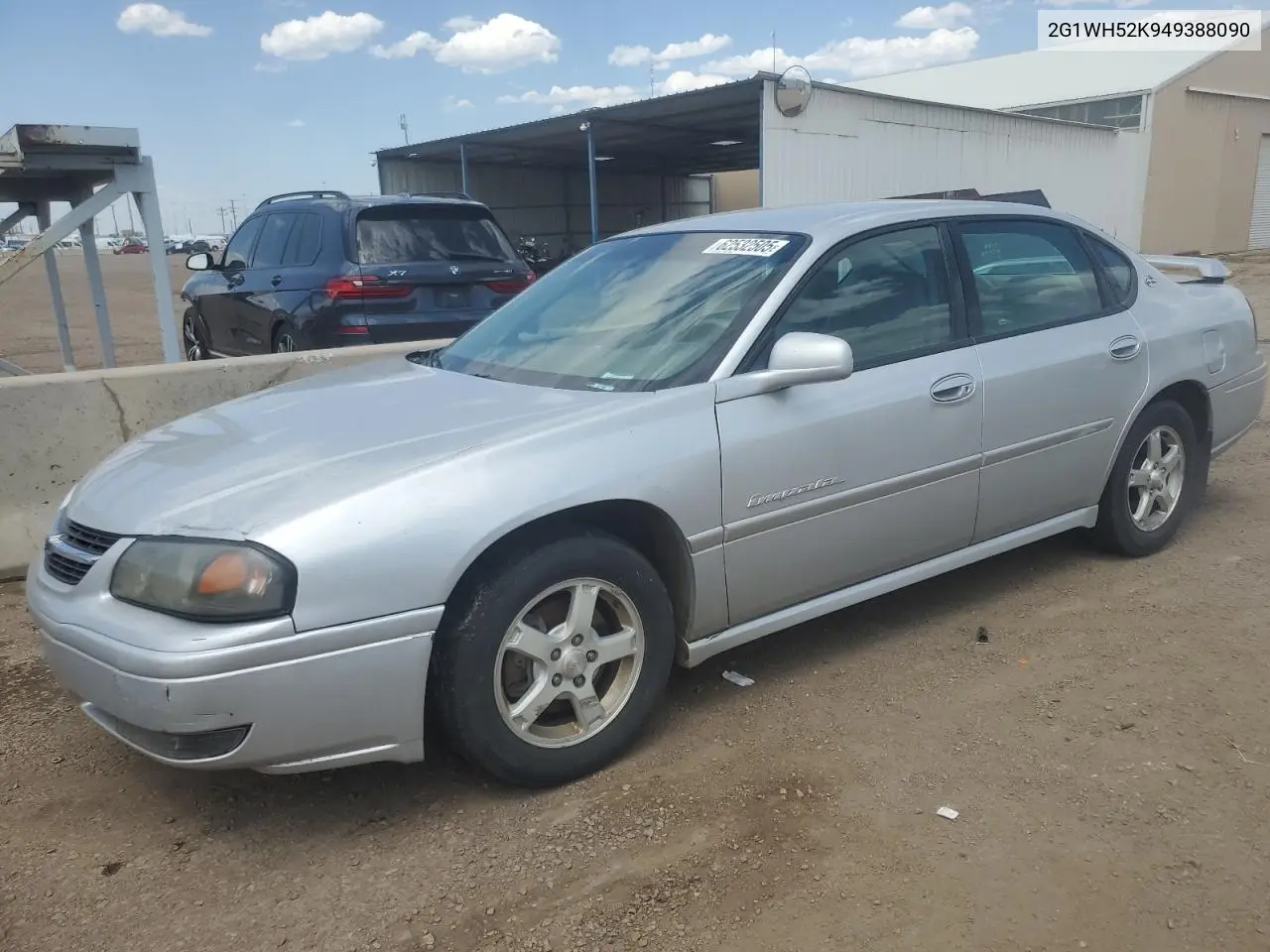 2004 Chevrolet Impala Ls VIN: 2G1WH52K949388090 Lot: 62532505