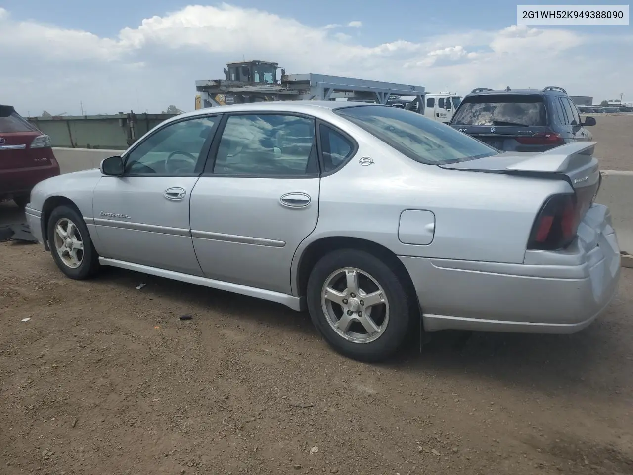 2004 Chevrolet Impala Ls VIN: 2G1WH52K949388090 Lot: 62532505