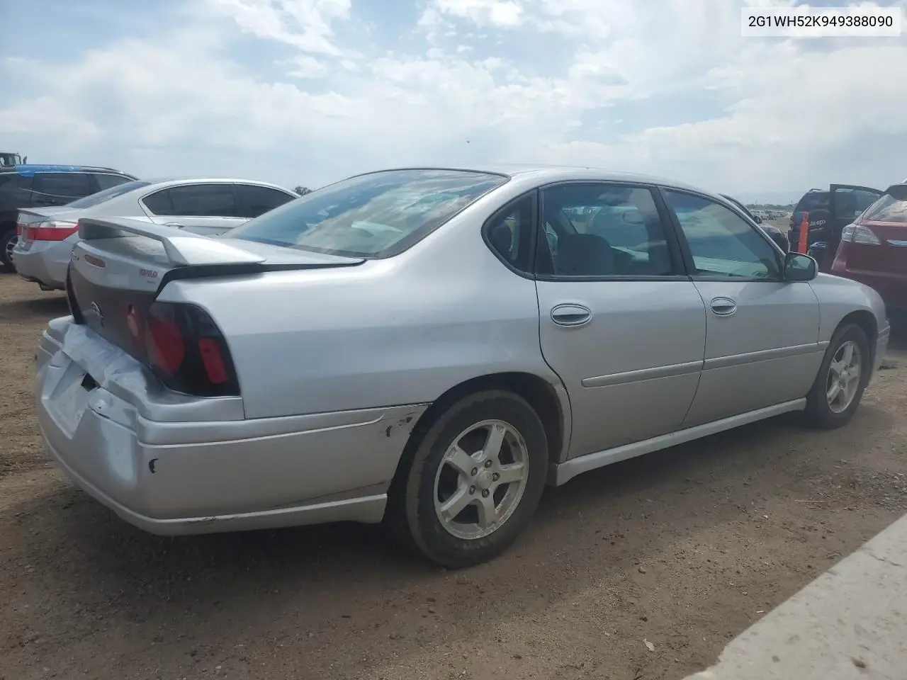 2004 Chevrolet Impala Ls VIN: 2G1WH52K949388090 Lot: 62532505