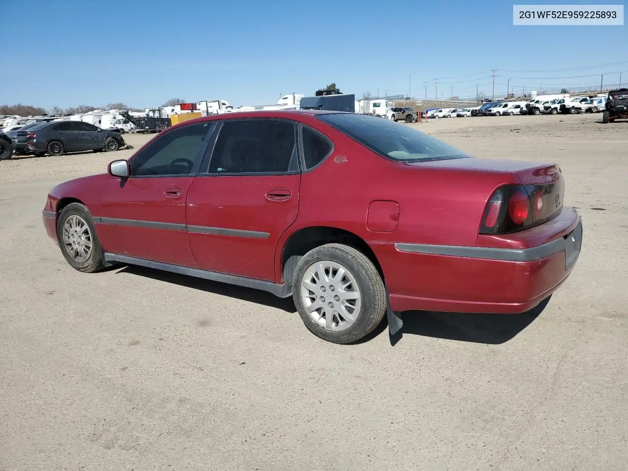 2005 Chevrolet Impala VIN: 2G1WF52E959225893 Lot: 48149805