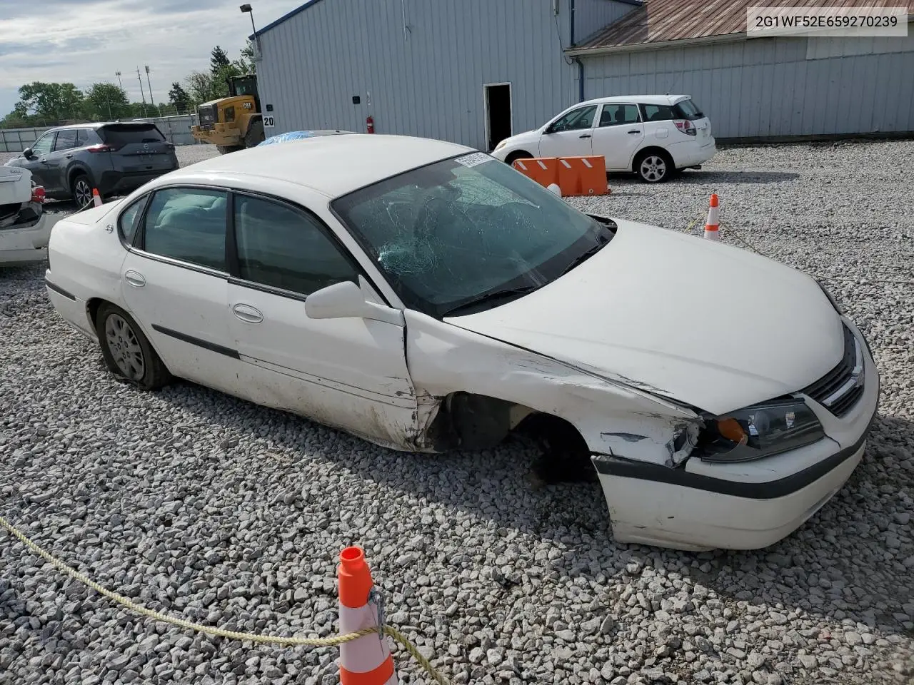 2005 Chevrolet Impala VIN: 2G1WF52E659270239 Lot: 55949145