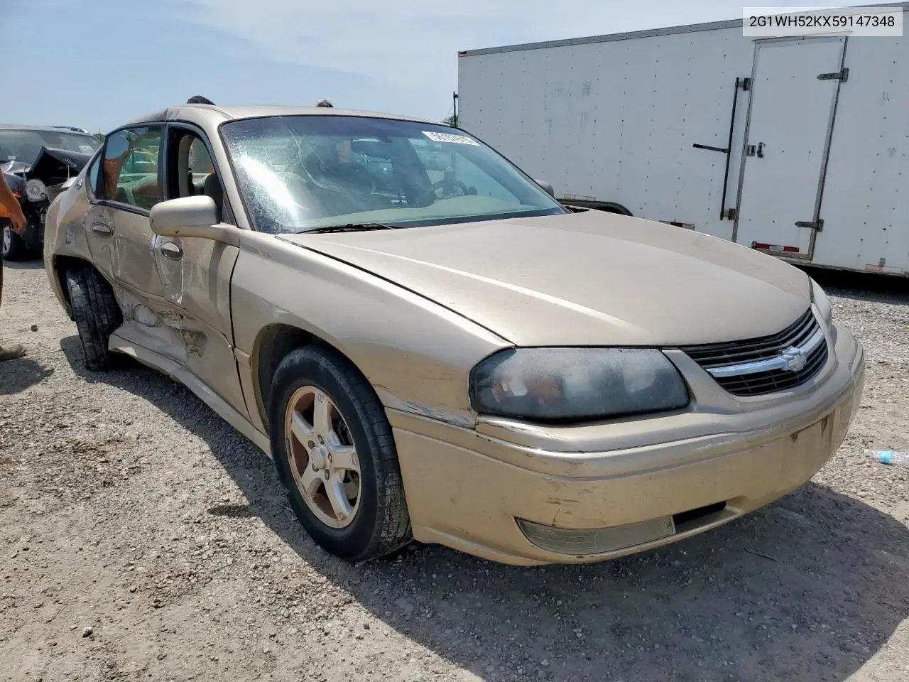 2005 Chevrolet Impala Ls VIN: 2G1WH52KX59147348 Lot: 56157615