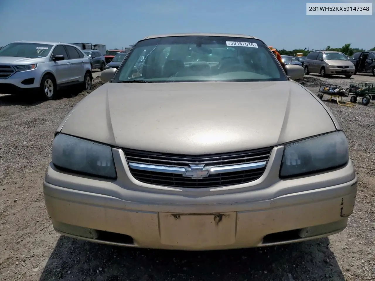 2005 Chevrolet Impala Ls VIN: 2G1WH52KX59147348 Lot: 56157615