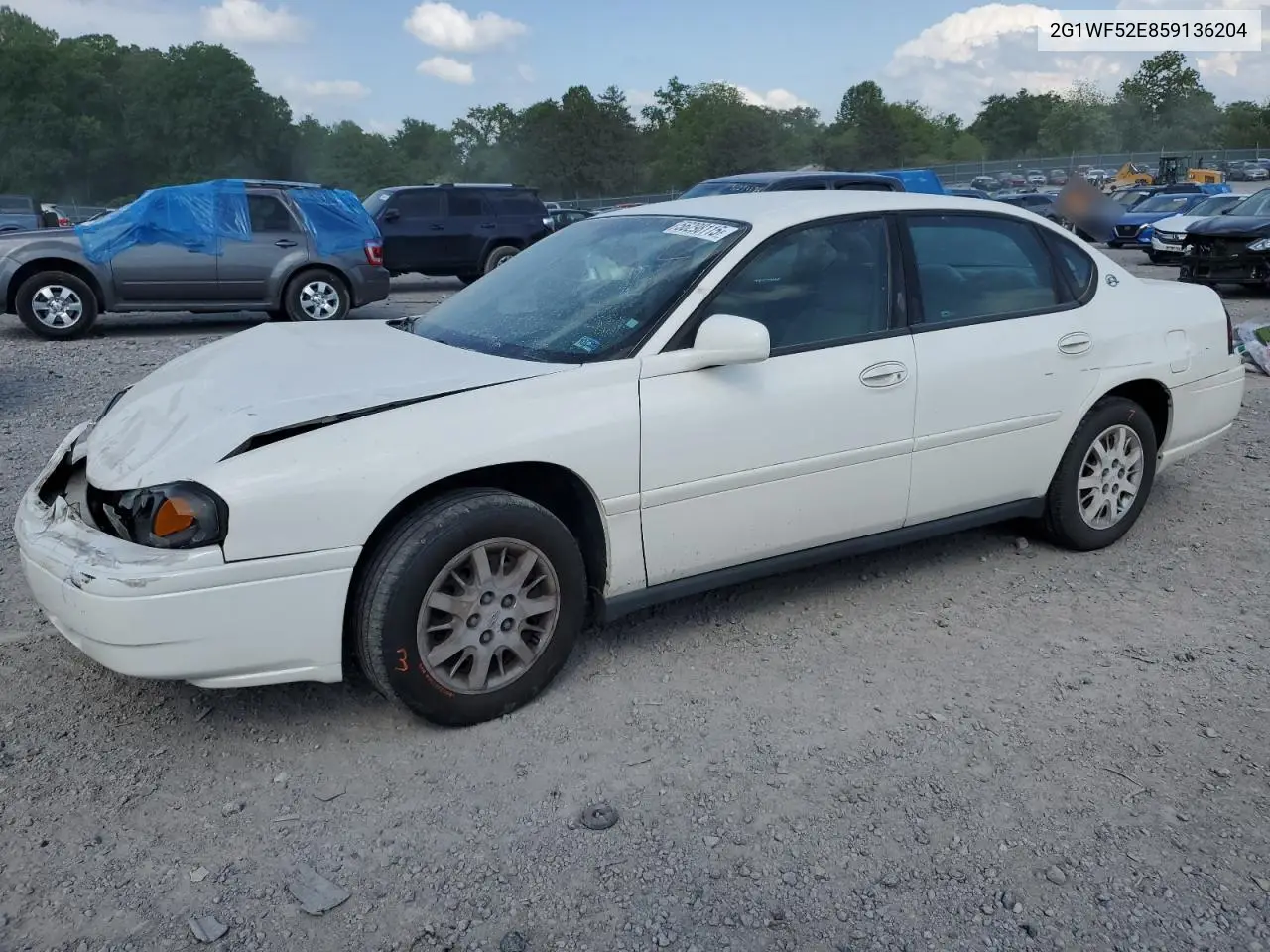 2005 Chevrolet Impala VIN: 2G1WF52E859136204 Lot: 56298115