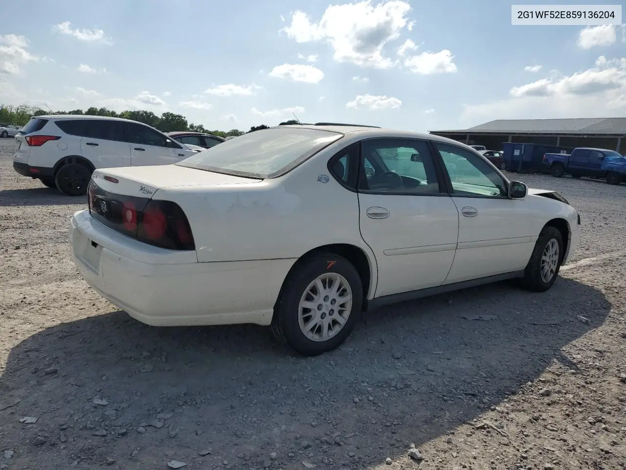 2005 Chevrolet Impala VIN: 2G1WF52E859136204 Lot: 56298115