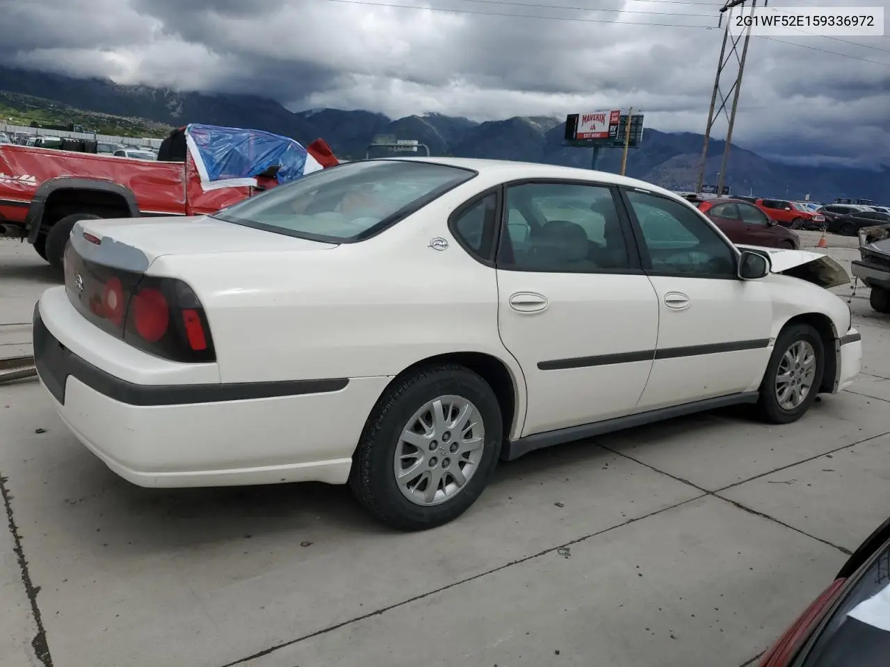 2005 Chevrolet Impala VIN: 2G1WF52E159336972 Lot: 56423275