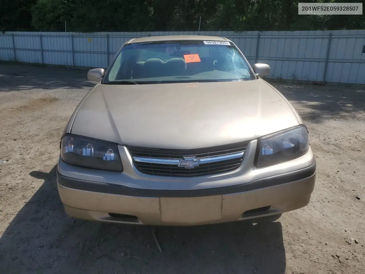 2005 Chevrolet Impala VIN: 2G1WF52E059328507 Lot: 56507965