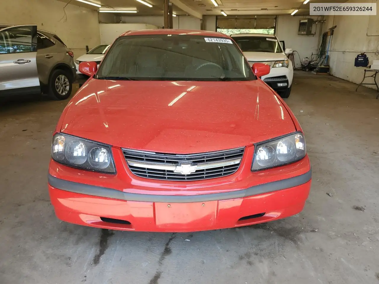 2005 Chevrolet Impala VIN: 2G1WF52E659326244 Lot: 62143935