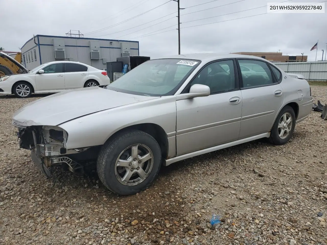 2005 Chevrolet Impala Ls VIN: 2G1WH52K959227840 Lot: 62359315