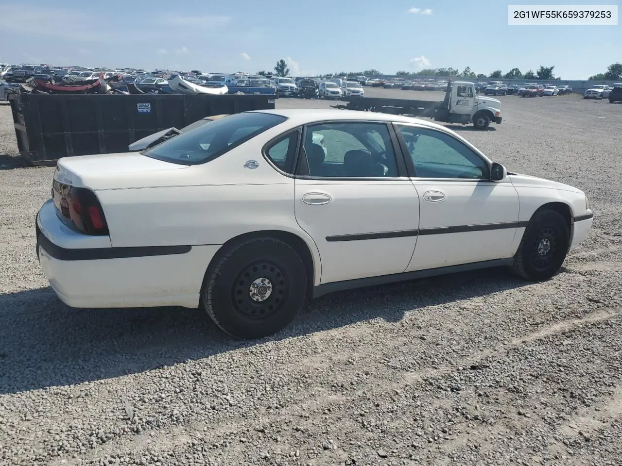 2005 Chevrolet Impala VIN: 2G1WF55K659379253 Lot: 62425625