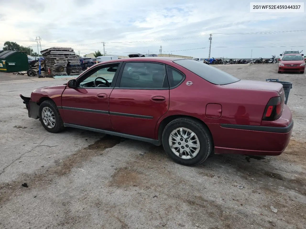 2005 Chevrolet Impala VIN: 2G1WF52E459344337 Lot: 63236765
