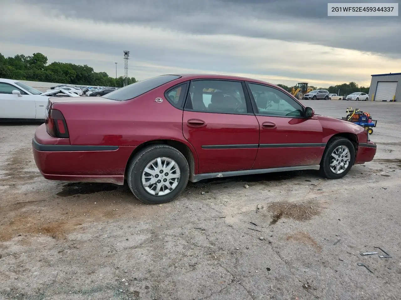 2005 Chevrolet Impala VIN: 2G1WF52E459344337 Lot: 63236765
