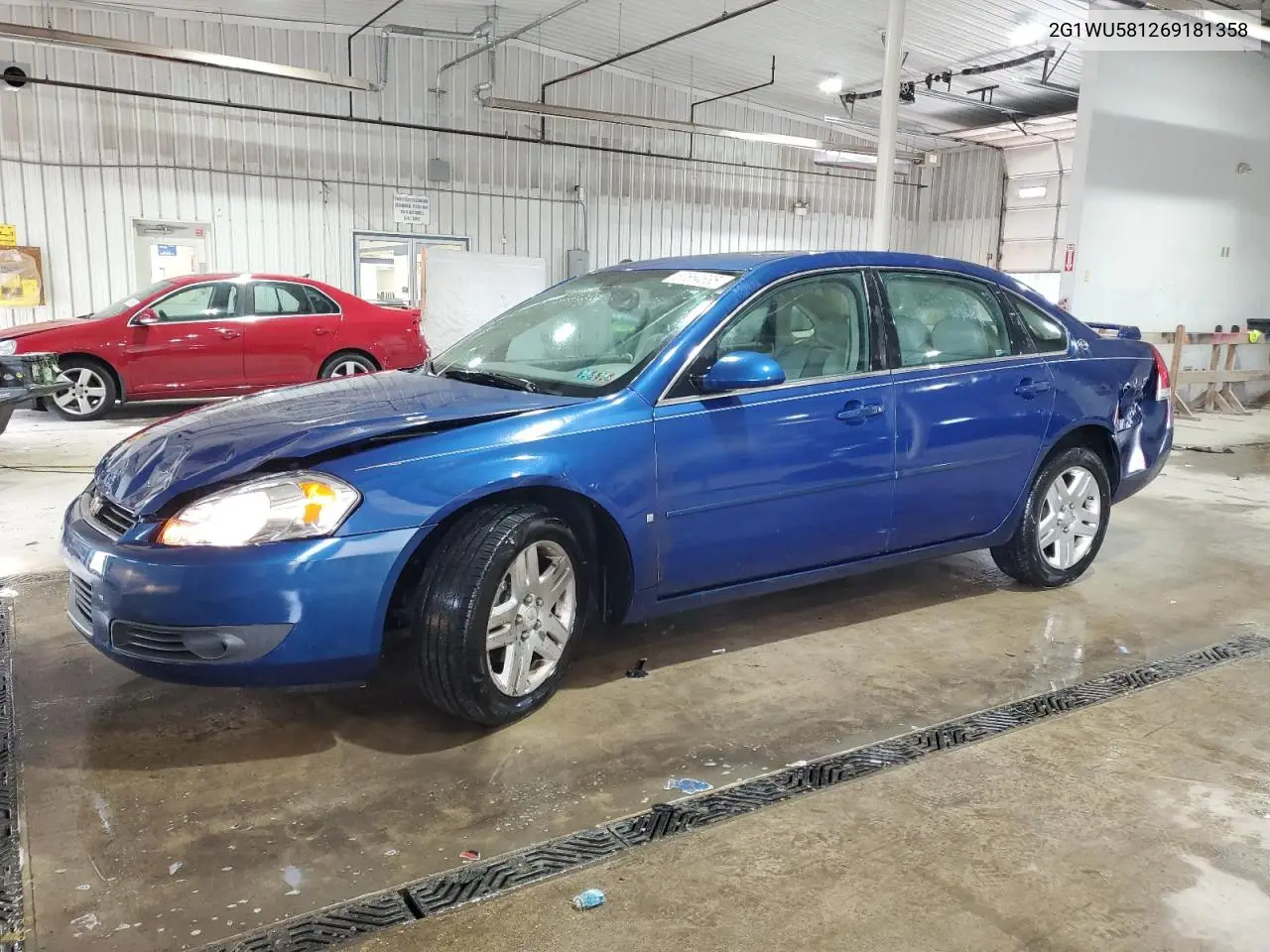 2006 Chevrolet Impala Ltz VIN: 2G1WU581269181358 Lot: 57664835