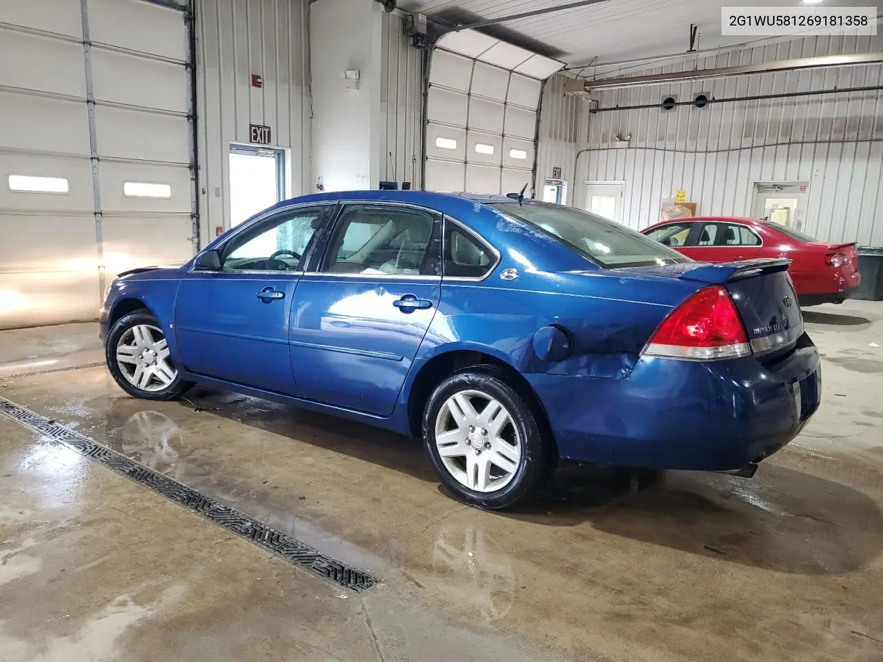 2006 Chevrolet Impala Ltz VIN: 2G1WU581269181358 Lot: 57664835