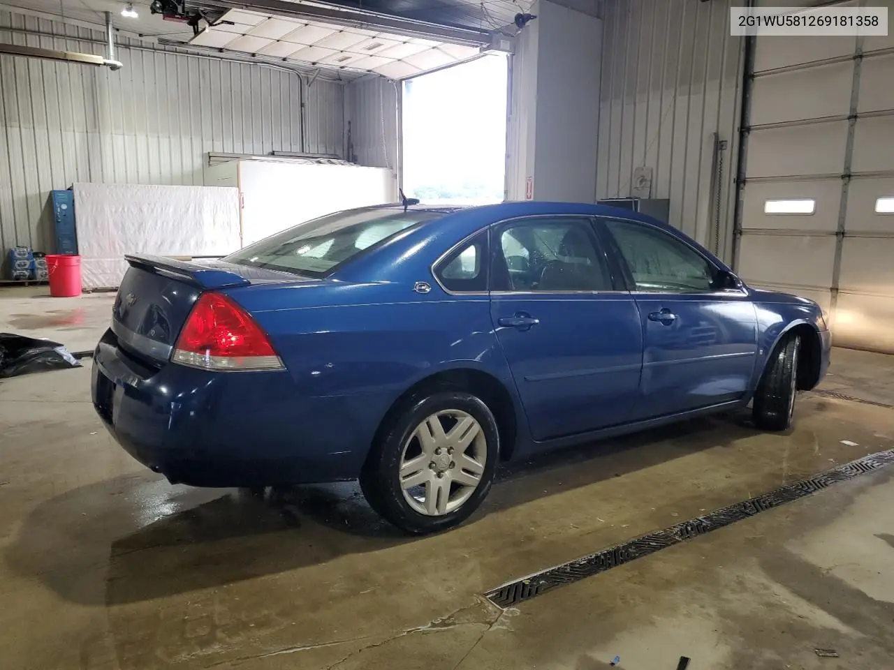2006 Chevrolet Impala Ltz VIN: 2G1WU581269181358 Lot: 57664835
