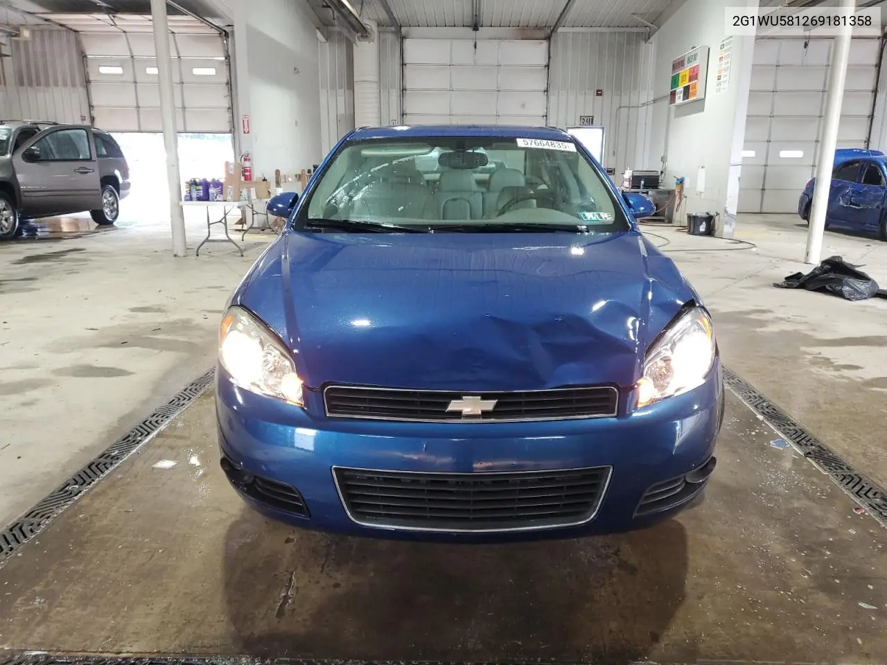 2006 Chevrolet Impala Ltz VIN: 2G1WU581269181358 Lot: 57664835