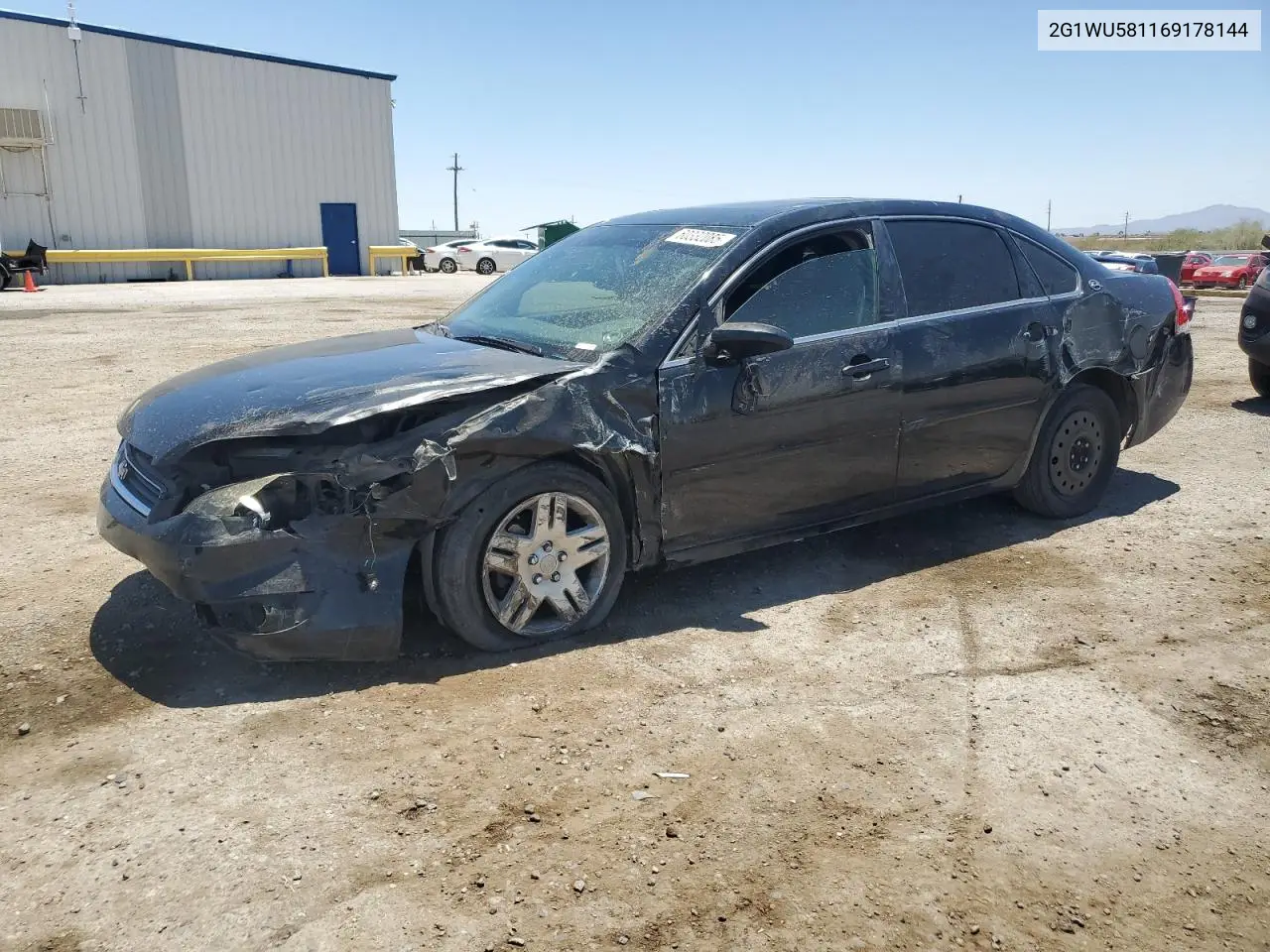 2006 Chevrolet Impala Ltz VIN: 2G1WU581169178144 Lot: 60332085