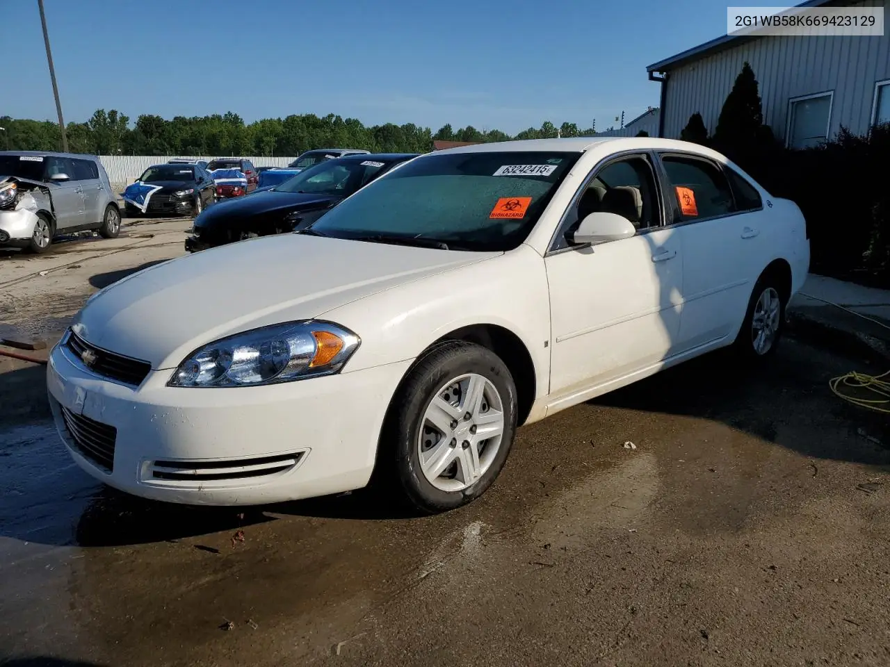 2006 Chevrolet Impala Ls VIN: 2G1WB58K669423129 Lot: 63242415