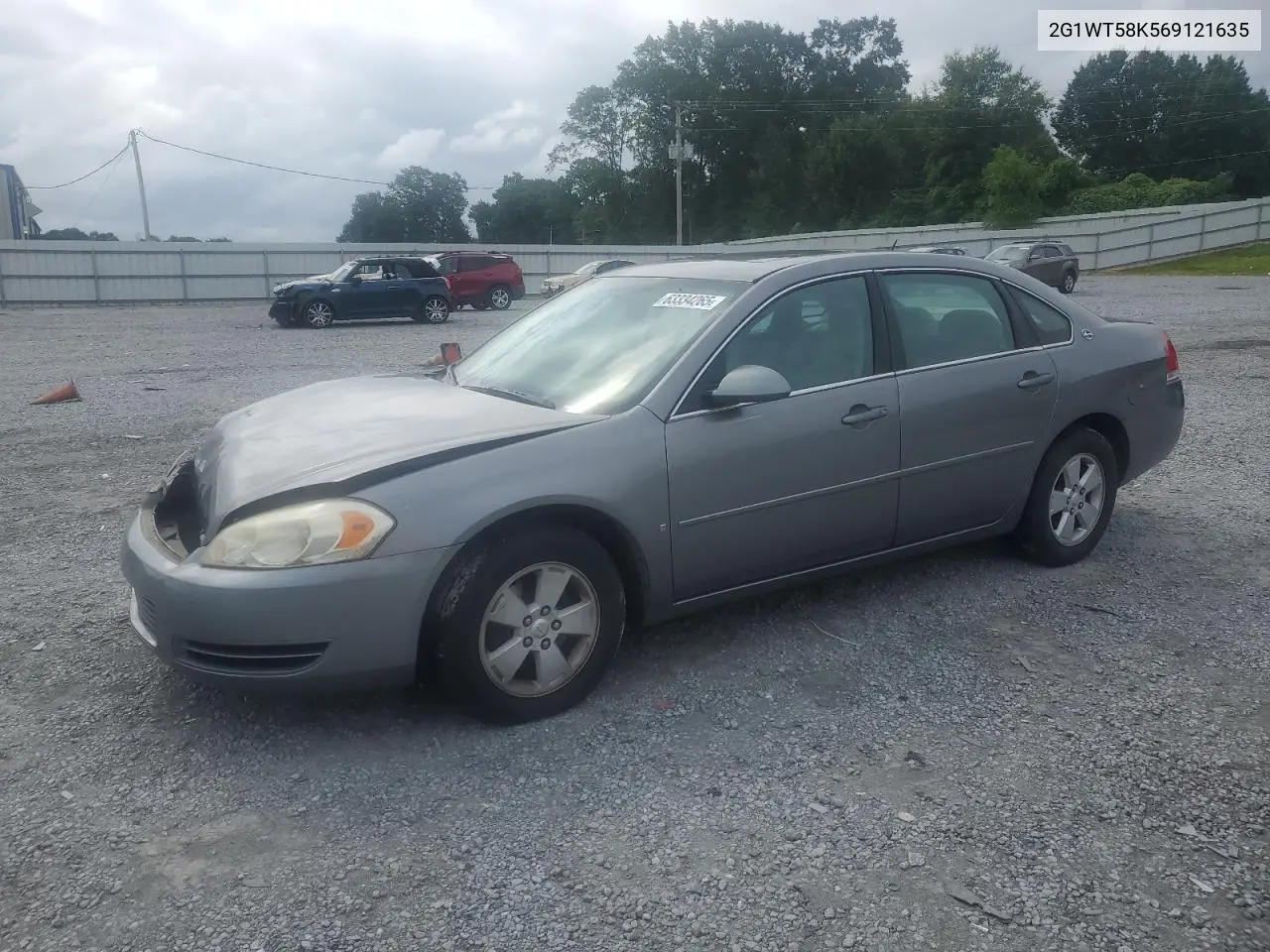 2006 Chevrolet Impala Lt VIN: 2G1WT58K569121635 Lot: 63334265