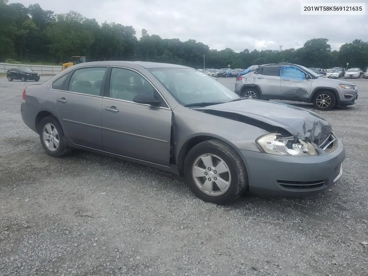 2006 Chevrolet Impala Lt VIN: 2G1WT58K569121635 Lot: 63334265