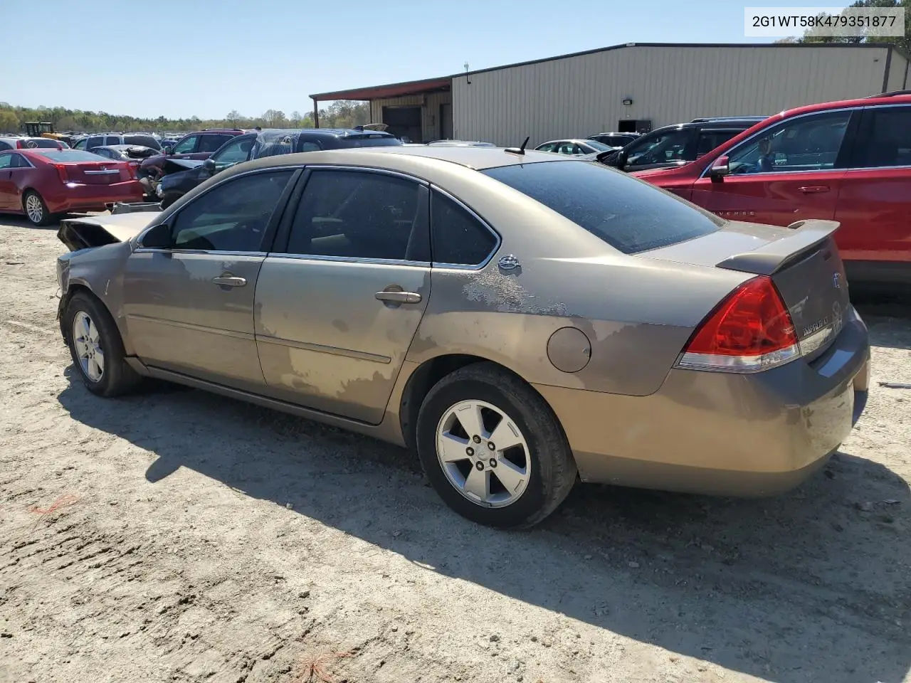 2007 Chevrolet Impala Lt VIN: 2G1WT58K479351877 Lot: 53395915