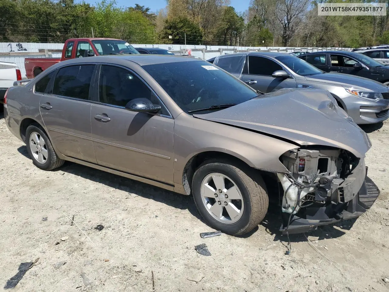 2007 Chevrolet Impala Lt VIN: 2G1WT58K479351877 Lot: 53395915