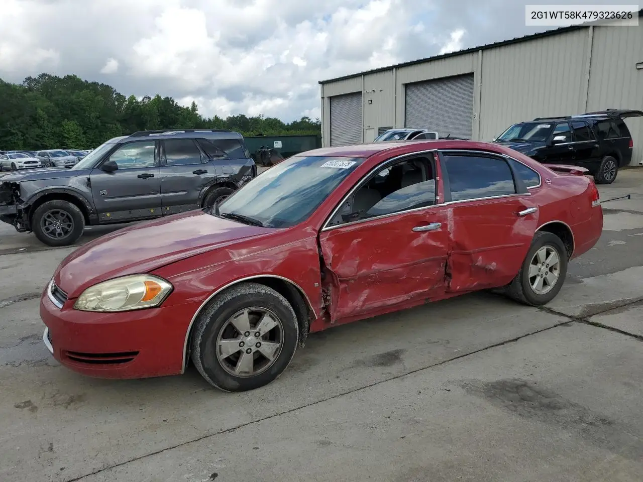 2007 Chevrolet Impala Lt VIN: 2G1WT58K479323626 Lot: 56567575