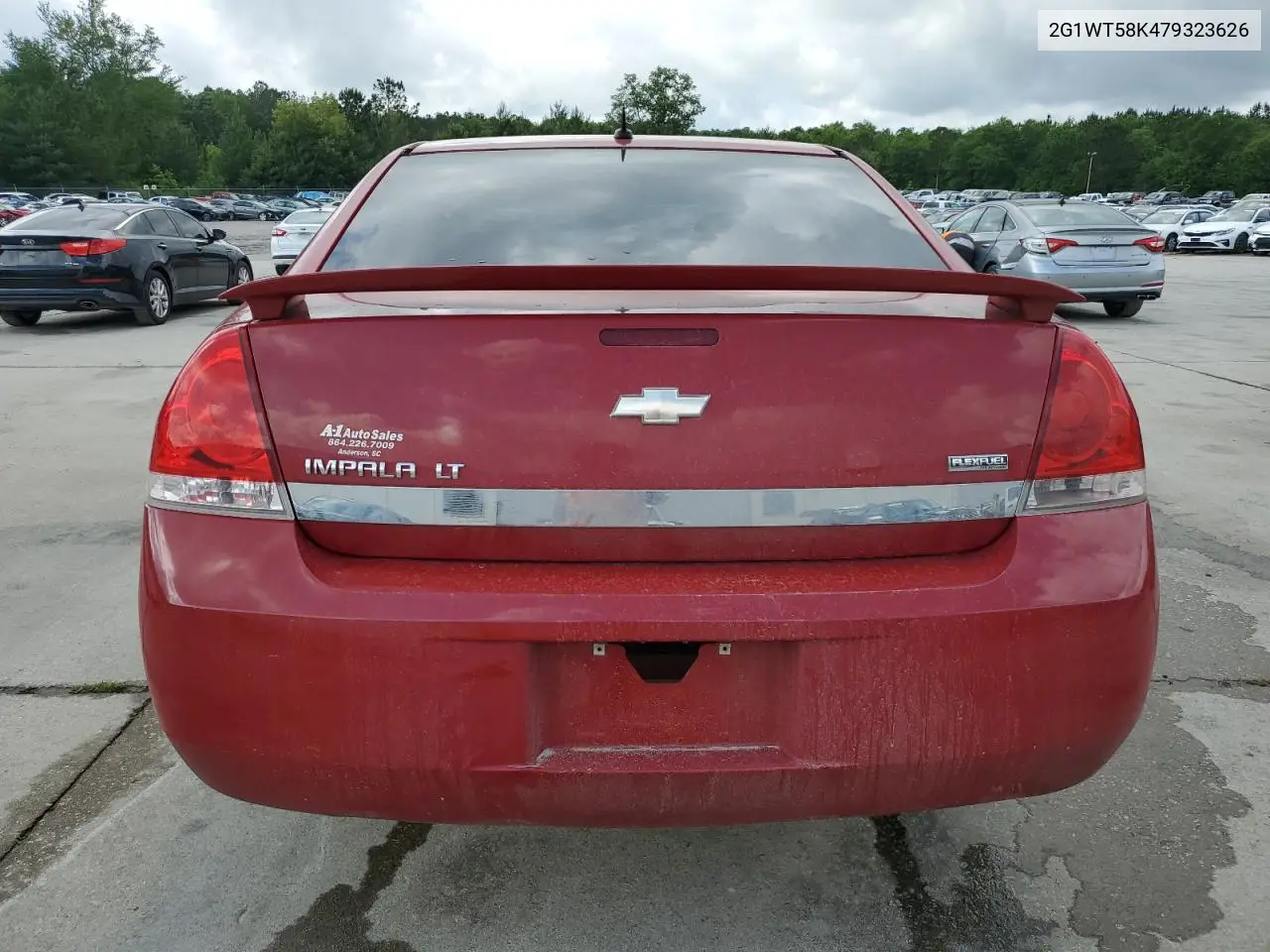 2007 Chevrolet Impala Lt VIN: 2G1WT58K479323626 Lot: 56567575