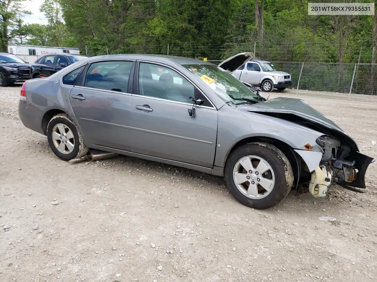 2007 Chevrolet Impala Lt VIN: 2G1WT58KX79355531 Lot: 56880565