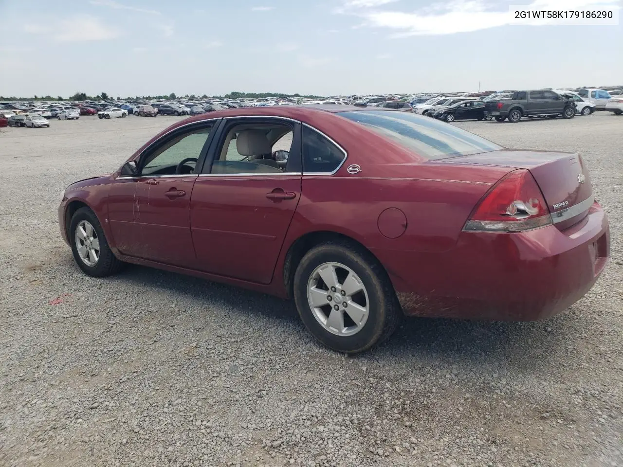 2007 Chevrolet Impala Lt VIN: 2G1WT58K179186290 Lot: 62744435